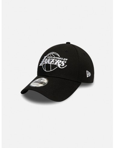 Cappellino New Era 9Forty Essential Outline LA Lakers Nero