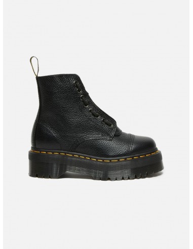 Stivali Dr. Martens Platform in Nappa Lavorata Sinclair - Colore Nero