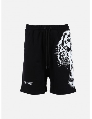 Shorts ButNot Stampa Tigre - Colore Nero