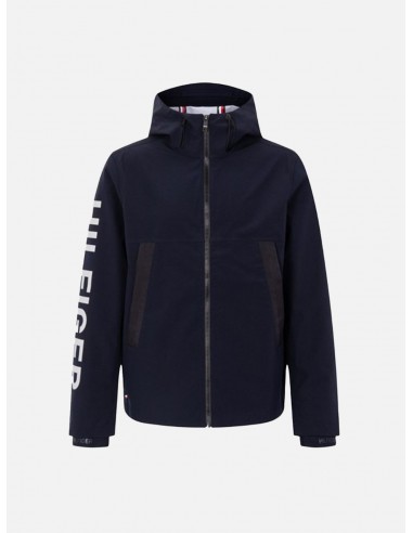 Giubbotto con Cappuccio Tommy Hilfiger - Im Tech Ess Hooded - Colore Blu