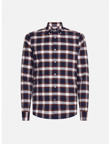 Camicia Casual Tommy Hilfiger Block Tartan - Multicolore