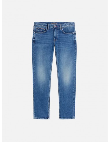 Jeans Denton straight fit con scoloriture Uomo Tommy Hilfiger - Cleve Blue